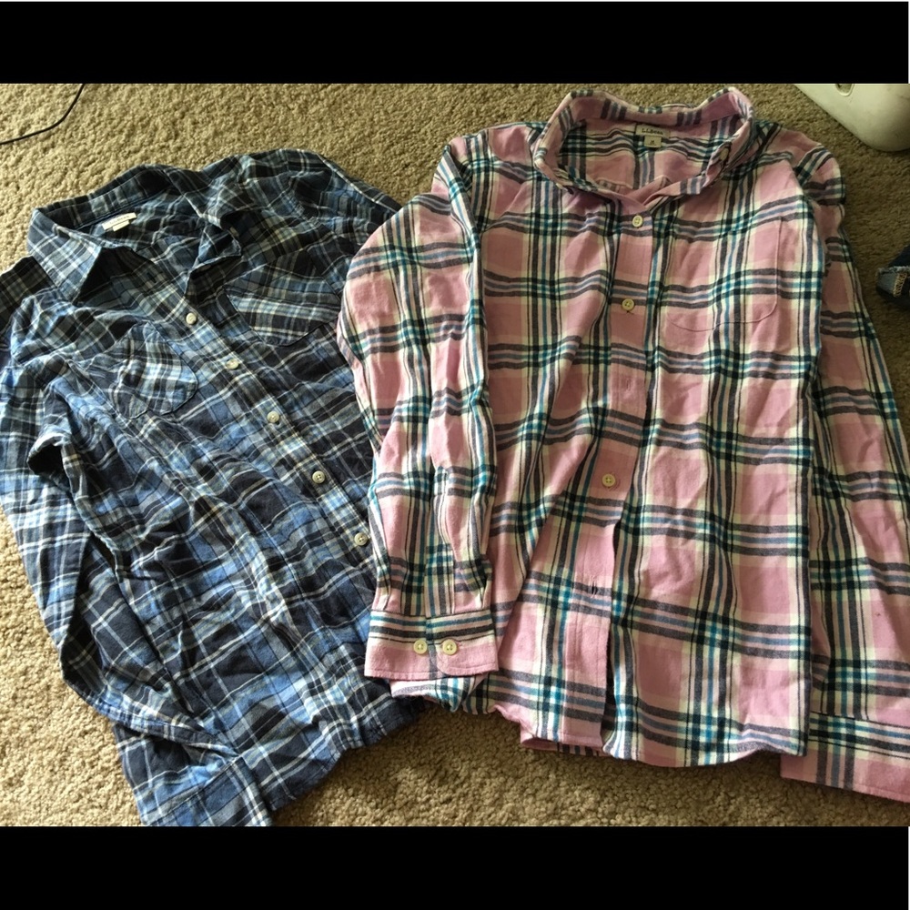 LL Bean button ups